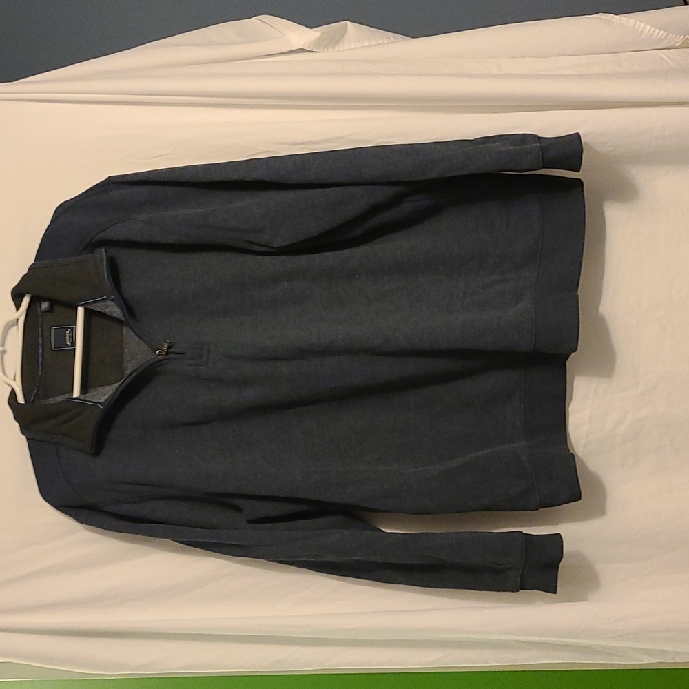 Arrow Heather blue fleece lined sweatshirt (xl) (men's)